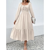 cheap Dresses-Medieval Renaissance Dress Lady Women&#039;s Halloween Carnival Masquerade LARP Ren Faire Adults&#039; Dress Spring &amp; Summer