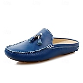 ieftine sandală de rochie-mocasini pentru bărbați din piele naturală – pantofi de șofer clasici cu ciucuri, mocasini casual confortabili pentru afaceri și purtare zilnică
