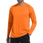 economico magliette di base-Per uomo Maglietta Camicia a Maniche Lunghe Manica Lunga Girocollo Estate Primavera Semplice Moda Designer Essenziale Classico Vacanza Streetwear Uscire Nero Bianco Azzurro cielo Maglietta Top per