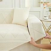 baratos Cobertura de Sofa-capa de sofá de tecido jacquard elástico capa de sofá elástica secional em forma de l capa de sofá de canto para sala de estar 1/2/3/4 assentos