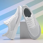 billiga Vardagssneakers-barfota vardagssneakers för män - modern svart, andningsbar mesh, komfortsula - lämplig för dagligt bruk och lätta sporter