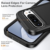 levne Ostatní pouzdra-telefon Carcasă Pro Google Pixel 9 Pro Pixel 9 Pro XL Pixel 9 Zadní kryt Nárazuvzdorné Retro TPU PC