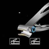 cheap Personal Care &amp; Health-Ultra Wide Jaw Opening Nail Clippers Set, Toenail Clippers for Thick Nails, Heavy Duty Nail Cutter, Seniors,Stainless Steel Toe Nail Clippers, Nail File, Manicure,Pedicure,Men &amp; Women Big