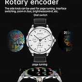 economico Braccialetti intelligenti-696 TN88 Orologio intelligente 1.43 pollice Intelligente Bracciale Bluetooth Pedometro Avviso di chiamata Monitoraggio del sonno Compatibile con Android iOS Da donna Da uomo Chiamate in vivavoce