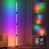 voordelige led vloerlamp-hoek vloerlamp smart app controle led hoeklamp moderne staande lamp voor woonkamer slaapkamer gamekamer