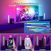 cheap LED Floor Lamp-LED Light Bars Mood Light  Multiple Lighting Effects Ambient Lighting Flow Light Bar Gaming/TV/PC/Room
