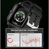 Χαμηλού Κόστους Smartwatch-696 F12 Έξυπνο Ρολόι Φυσικής Κατάστασης Tracker ECG PPG Bluetooth Υπενθύμιση Κλήσεων Android iOS IP67 38mm 2.02