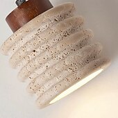 abordables Luces colgantes-12 cm Diseño circular/redondo. Diseño de linterna Lámparas Colgantes Piedra Estilo artístico Estilo retro Estilo clásico Vintage Tradicional / Clásico 110-120V 220-240V