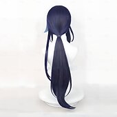 preiswerte Gaming Perücken-Genshin Impact Clorinde Anime Cosplay Perücken Cosplay Perücken Halloween Karneval Party Comic-Konzert Perücke Für Damen Erwachsene