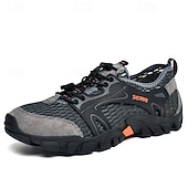 baratos Ténis para Homem-calçados masculinos para caminhadas ao ar livre, malha respirável com sola durável, calçados confortáveis para trilhas