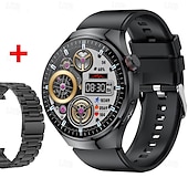 Χαμηλού Κόστους Smartwatch-696 TK26 Εξυπνο ρολόι 1.43 inch Έξυπνο ρολόι Bluetooth ΗΚΓ + PPG Βηματόμετρο Υπενθύμιση Κλήσης Συμβατό με Android iOS Γυναικεία Άντρες Κλήσεις Hands-Free Υπενθύμιση Μηνύματος IP 67 Θήκη ρολογιού 52mm