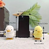 abordables Animaux en Peluche-jouet en peluche de simulation interactif - poulet/canard sauteur petit animal cadeau d&#039;anniversaire