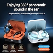 ieftine Căști Wireless-Căști wireless adevărate YW02 TWS căști cu ureche pentru sport sunet stereo surround Bluetooth 5.3 microfon încorporat pentru Apple Samsung Huawei Xiaomi MI yoga fitness sală de sport telefon mobil