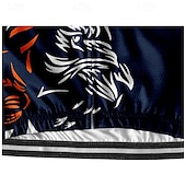 baratos Camisolas masculinas-Homens Camisa para Ciclismo Tigre Manga Curta Moto Camiseta Camisa / Roupas Para Esporte com 3 bolsos traseiros Ciclismo de Montanha Secagem Rápida Design Anatômico Capilaridade Respirável Esportes