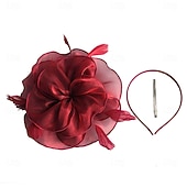 preiswerte Fascinators &amp; Hüte-Elegant Derby Kopfschmuck Faszination Dame Kostüm Damen Karneval Party Derby Hochzeitsfeier Erwachsene Fascinator Frühling &amp; Sommer