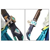 levne Anime kostýmy-Genshin Impact Kinich Anime Cosplay kostým Boty Cosplay Paruky Cosplay obleky Cosplay Paruky Cosplay boty Karneval Plesová maškaráda Výkon Párty Vrchní deska Kalhoty Korzet Pro Pánské Dospělé