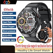 Χαμηλού Κόστους Smartwatch-696 TK26 Εξυπνο ρολόι 1.43 inch Έξυπνο ρολόι Bluetooth ΗΚΓ + PPG Βηματόμετρο Υπενθύμιση Κλήσης Συμβατό με Android iOS Γυναικεία Άντρες Κλήσεις Hands-Free Υπενθύμιση Μηνύματος IP 67 Θήκη ρολογιού 52mm