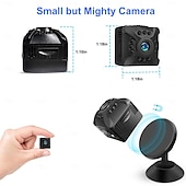 abordables Caméras IP d&#039;intérieur-Caméra de sécurité domestique sans fil 1080p, caméra wifi intelligente, batterie intégrée, prend en charge la détection de mouvement de vision nocturne pour le bureau à domicile avec support de