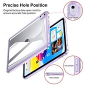 abordables Housses et coques pour iPad-Tablette Etuis coque Pour Apple iPad Air 11&quot;(2024) iPad Pro 11&quot;(2024) iPad 10e 10,9&quot; iPad Air 5e 4e 10,9&quot; iPad 9e, 8e, 7e génération 10,2 pouces iPad Air 3e 10,5&quot; iPad mini 6e génération 8,3&quot; iPad