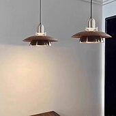 cheap Pendant Lights-30 cm Single Design Island Design Pendant Light Metal Electroplated Painted Finishes Modern Nordic Style 85-265V
