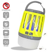 cheap Electric Mosquito Repellers-Multifunctional Mosquito Killer Lamp – USB Rechargeable LED Electric Shock Insect Trap and Camping Light for Home or Tents