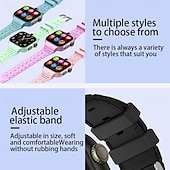 abordables Montres connectées-Montre intelligente 696 ALDT8 Tracker de fitness ECG PPG Appel Bluetooth Rappel Android iOS IP67 46mm 1,89&quot;