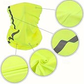 cheap Sun Protection-2-piece Reflective Sun Hat and Necksuit Set High-visibility Full-edge Mesh Fabric Polyester Neck Protector With Headband Mask Hand-washed Outdoor Gear