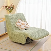 billiga Futon soffa-1 st elastiskt armlöst golvsofffodral lazy boy relax soffa underöverdrag stretch enkel soffa kuddfodral för vardagsrum hem
