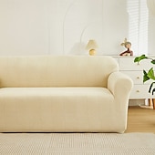 baratos Cobertura de Sofa-capa de sofá de tecido jacquard elástico capa de sofá elástica secional em forma de l capa de sofá de canto para sala de estar 1/2/3/4 assentos