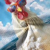 tanie Męskie koszulki-Męskie Koszulka rowerowa Zwierzę Krótki rękaw Rower Tee Tshirt Dżersej z 3 tylnymi kieszeniami Kolarstwo górskie Szybkie wysychanie Anatomiczny kształt Odprowadzające wilgoć Oddychający Sport