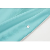 economico Camicie Popover da Uomo-Per uomo Camicia Camicia popover Camicia Estiva Camicia casual Camicia da Spiaggia Camicia a maglia a nido d&#039;ape Nero Bianco Blu Azzurro cielo Verde militare Manica Lunga Semplice Collo alla coreana