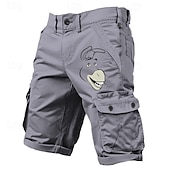 abordables shorts cargo estampados hombre-Hombre Animal Burro Gracioso Pantalón Corto Cargo pantalones cortos de trabajo Media cintura Clásico Casual Exterior Acampada y Senderismo Múltiples bolsillos Diseñador Ropa
