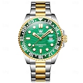 cheap Quartz Watches-OLEVS 3610 Brand Trendy Fashion Business Men&#039;s Watches Waterproof Stainless Steel TOP Quartz Watch