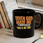 voordelige Mokken &amp; Bekers-Zwart Keramiek Berichtenserie Mugs &amp; Cups