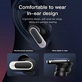 baratos Auscultadores TWS True Wireless-Fones de Ouvido Bluetooth Sem Fio TWS Tour Pro 2 V8 ANC Cancelamento de Ruído In-Ear Fones de Ouvido com Controle Touchscreen