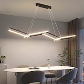economico Luci a sospensione-150 cm Oscurabile Forme geometriche Luci Pendenti Metallo Acrilico Artistico Moderno geometrico Nero Moderno 110-240 V