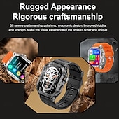 cheap Smartwatch-696 K63 Smart Watch 1.96 inch Smartwatch Fitness Running Watch Bluetooth ECG+PPG Pedometer Call Reminder Compatible with Android iOS Women Men Hands-Free Calls Message Reminder IP 67 42mm Watch Case