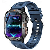 abordables Relojes inteligentes-Reloj inteligente LED para hombres llamada Bluetooth modo multi-deporte monitor de salud Android iOS