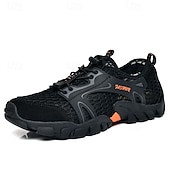 baratos Ténis para Homem-calçados masculinos para caminhadas ao ar livre, malha respirável com sola durável, calçados confortáveis para trilhas