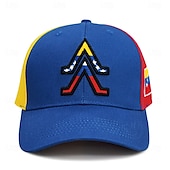 levne Pánská baseballová čepice-Pánské Kšiltovka Sluneční klobouk Trucker Hat Bílá Fialová Bavlna Výšivka Módní Na běžné nošení Denní Víkend Plná / Jednobarevná Nastavitelná Proti sluci Prodyšné