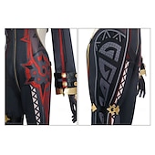 halpa Anime-asut-Elementtisaaga Mavuika Anime Cosplay-Asut Cosplay-Peruukit Cosplay-puvut Cosplay-Peruukit Halloween Naamiaiset Suoritus Juhla Takki Trikoot / Kokopuku Käsineet Käyttötarkoitus Naisten Aikuisten