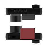abordables Cámaras de visión trasera para coche-DVR para coche, grabadora para coche, cámara para coche de 1080p, cámara delantera y trasera para coche, grabadora para coche con visión nocturna, modo de estacionamiento las 24 horas