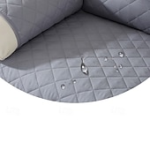 baratos Capa de reclinável-Capas de cadeira reclinável 100% à prova d&#039;água, capa de cadeira reclinável antiderrapante, capa protetora de móveis, capa lavável com bolso, tiras elásticas para animais de estimação, cães