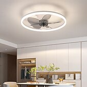 preiswerte Dimmbare Deckenleuchten-50 cm Abblendbar Deckenventilator Metall Acryl LED Modern 220-240V