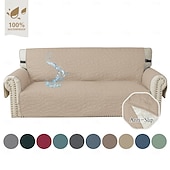 billige Sofa trekk-vanntett sofatrekk for pute sofatrekk for hunder vanntett møbelbeskyttertrekk med skumpinner elastiske stropper for kjæledyrkatt