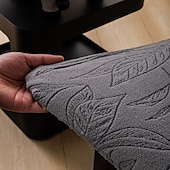 voordelige Hoes voor eetkamerstoel-4/6 stuks eetkamerstoelhoezen planten jacquardhoezen