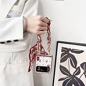 cheap Samsung Cases-Phone Case For Samsung Galaxy Z Flip 7 Z Flip 6 Z Flip 5 Z Flip 4 Back Cover with Wrist Strap Shockproof Retro PU Leather