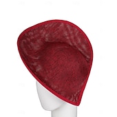abordables Fascinators-Coiffe Tulle Mariage Élégant ancien Avec Plume Casque Couvre-chef