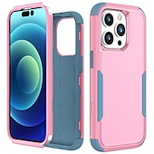 お買い得  iPhone用ケース-電話 ケース 用途 iPhone 16 Pro Max プラス iPhone 15 プロマックスプラス iPhone 14 13 12 11 Pro Max Plus Mini バックカバー 磁石バックル ワイヤレス充電をサポート 耐衝撃 レトロ風 TPU PC
