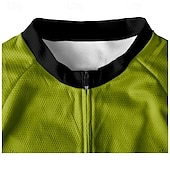 ieftine Tricouri pentru bărbați-Bărbați Jersey de ciclism Manșon scurt Bicicletă Tricou Tee Jerseu cu 3 buzunare spate Ciclism montan Respirabil Uscare rapidă Proiectare anatomică Wicking Negru Rosu Bleumarin Gradiant Sport